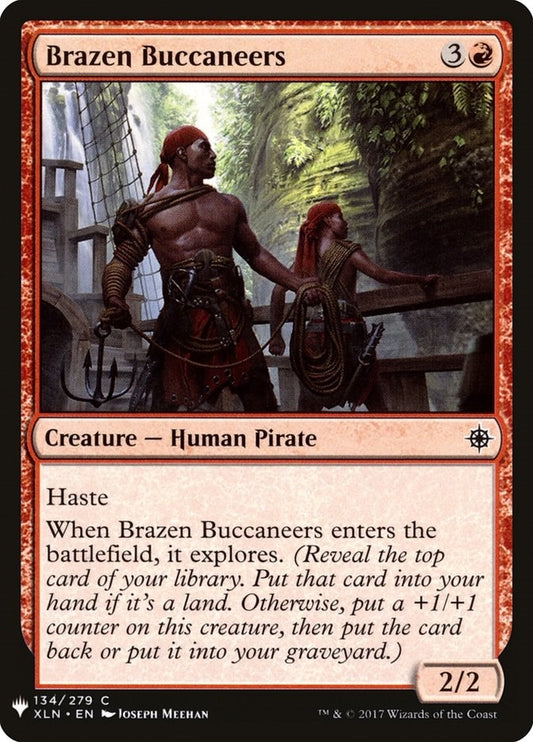 Image for Brazen Buccaneers (134) (The List Reprints) - Magic: The Gathering