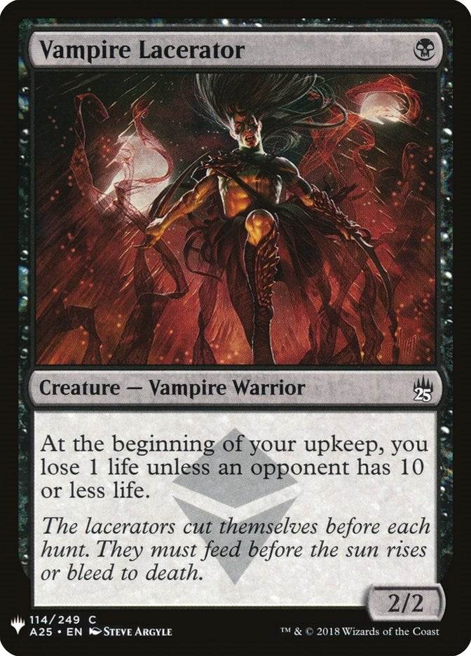 Image for Vampire Lacerator (114) (The List Reprints) - Magic: The Gathering