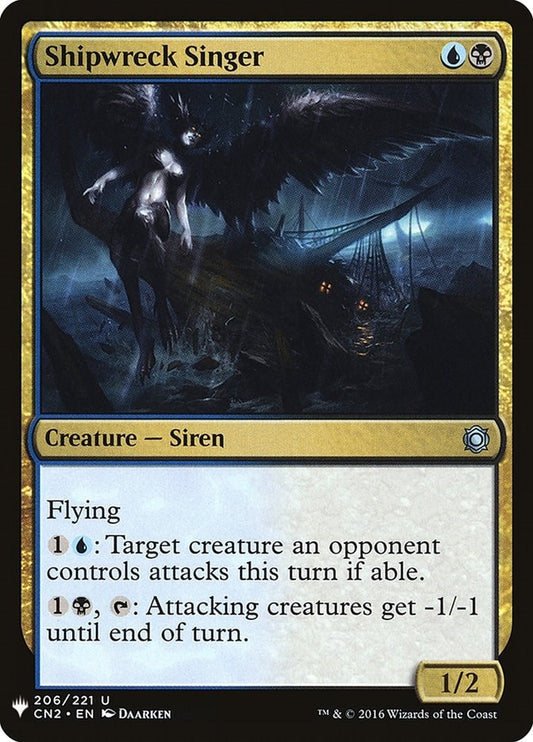 Image for Shipwreck Singer (206) (The List Reprints) - Magic: The Gathering