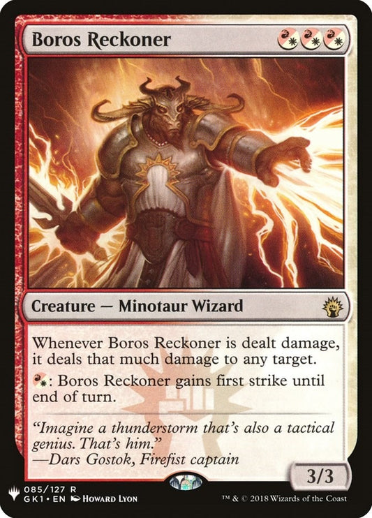 Image for Boros Reckoner (85) (The List Reprints) - Magic: The Gathering