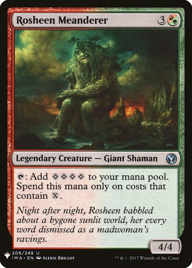 Image for Rosheen Meanderer (206) (The List Reprints) - Magic: The Gathering