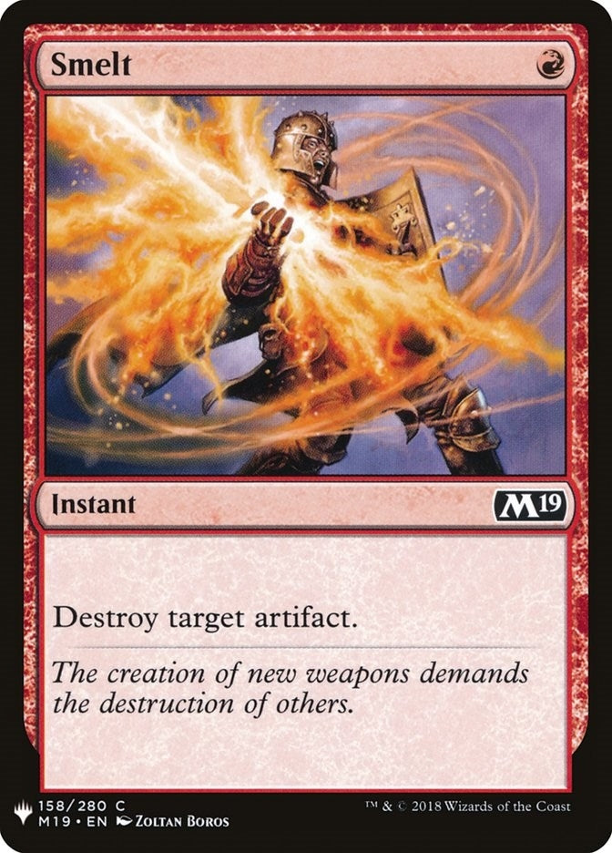 Image for Smelt (158) (The List Reprints) - Magic: The Gathering