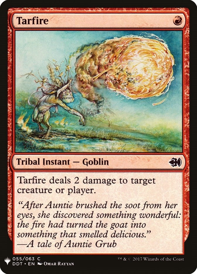 Image for Tarfire (55) (The List Reprints) - Magic: The Gathering