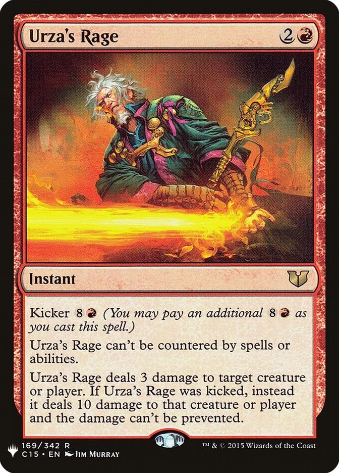 Image for Urza's Rage (169/342) (The List Reprints) - Magic: The Gathering
