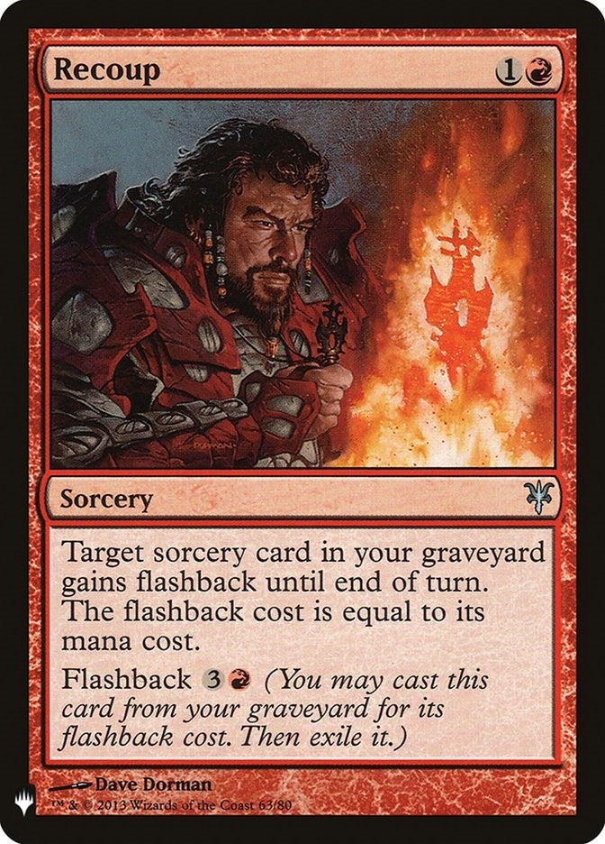 Image for Recoup (63) (The List Reprints) - Magic: The Gathering