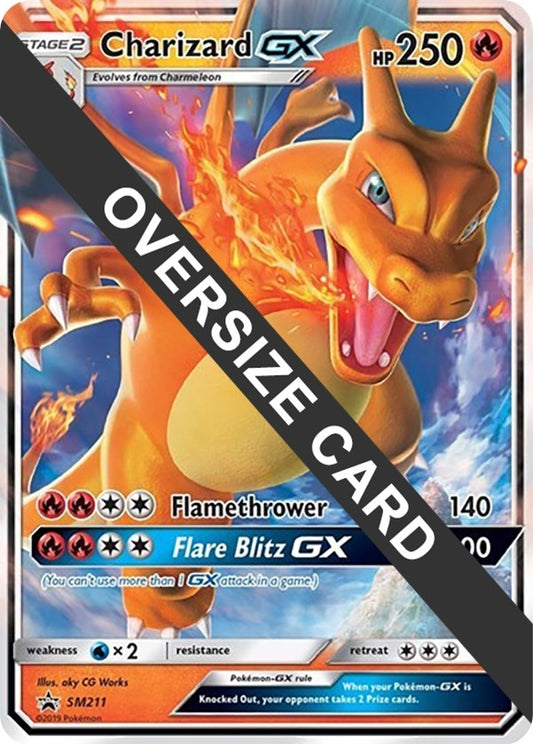 Image for Charizard GX - SM211 (SM Black Star Promo) (SM211) (Jumbo Cards) - Pokemon