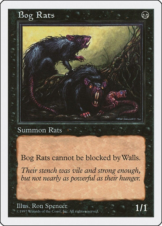 Image for Bog Rats (Fifth Edition) - Magic: The Gathering