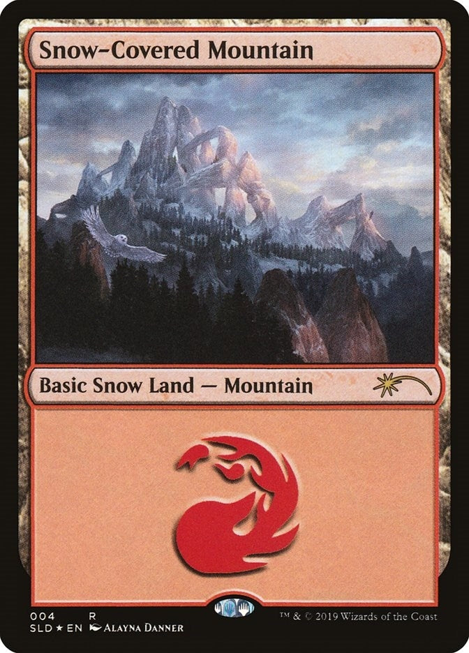Image for Snow-Covered Mountain (4) (4) (Secret Lair Drop Series) - Magic: The Gathering