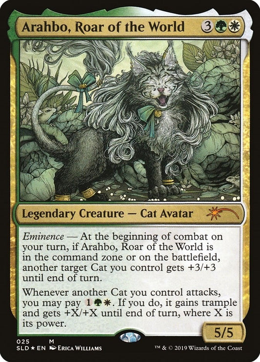 Image for Arahbo, Roar of the World (25) (Secret Lair Drop Series) - Magic: The Gathering