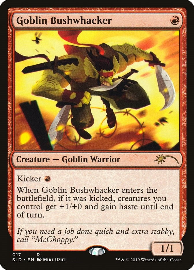 Image for Goblin Bushwhacker (17) (Secret Lair Drop Series) - Magic: The Gathering