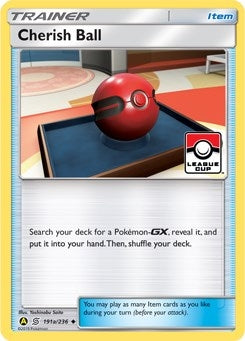 Image for Cherish Ball - 191a/236 (League Cup) (191a/236) (League & Championship Cards) - Pokemon