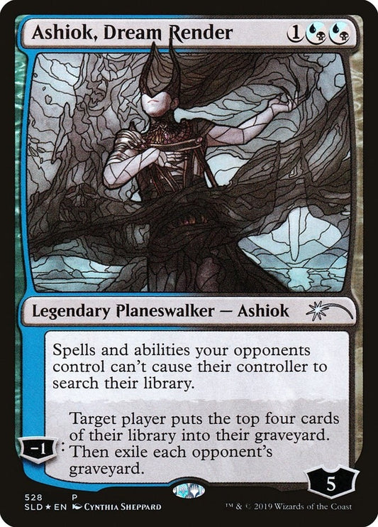 Image for Ashiok, Dream Render (Stained Glass) (528) (Secret Lair Drop Series) - Magic: The Gathering