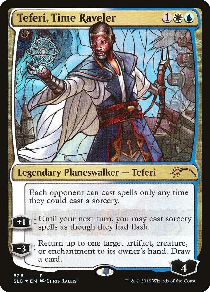 Image for Teferi, Time Raveler (Stained Glass) (526) (Secret Lair Drop Series) - Magic: The Gathering