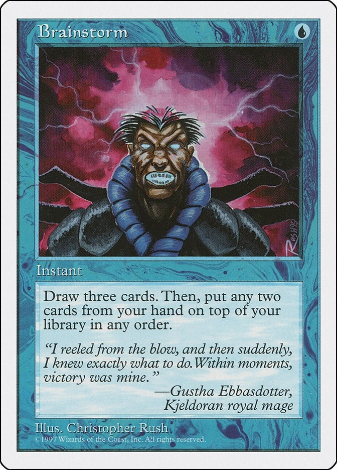 Image for Brainstorm (Fifth Edition) - Magic: The Gathering