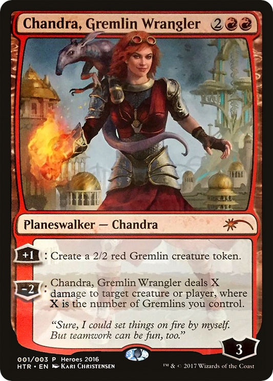 Image for Chandra, Gremlin Wrangler (1) (Unique and Miscellaneous Promos) - Magic: The Gathering