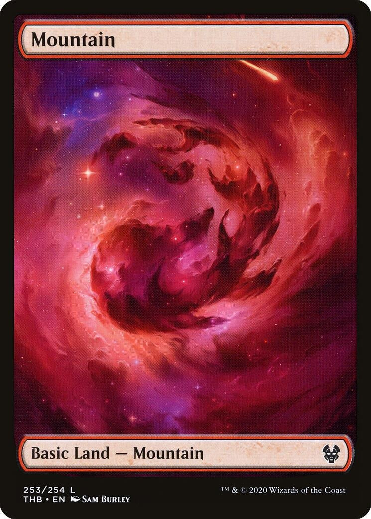 Image for Mountain (253) (Theros Beyond Death) - Magic: The Gathering