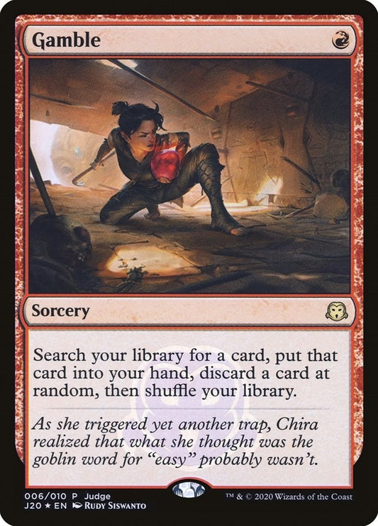 Image for Gamble (6) (Judge Promos) - Magic: The Gathering