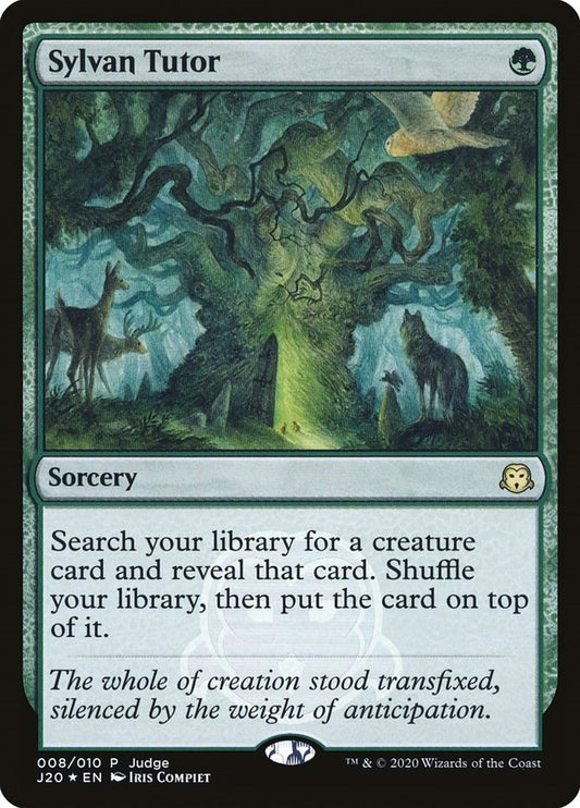 Image for Sylvan Tutor (8) (Judge Promos) - Magic: The Gathering