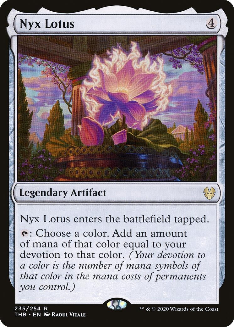 Image for Nyx Lotus (235) (Theros Beyond Death) - Magic: The Gathering
