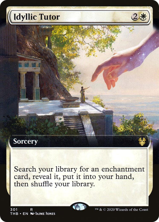 Image for Idyllic Tutor (Extended Art) (301) (Theros Beyond Death) - Magic: The Gathering