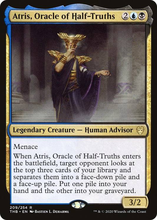 Image for Atris, Oracle of Half-Truths (209) (Theros Beyond Death) - Magic: The Gathering