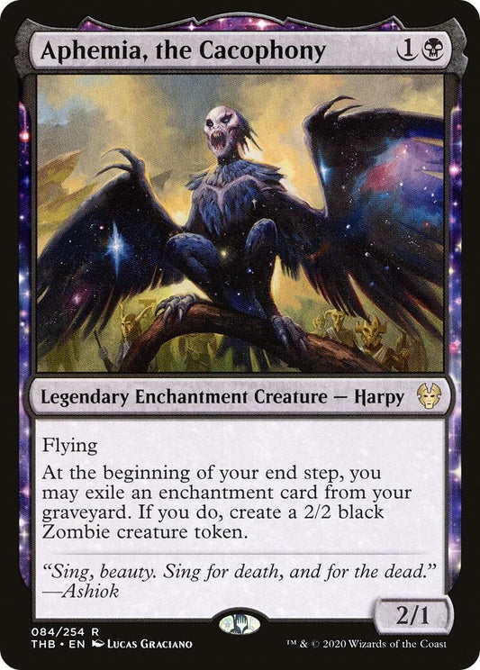 Image for Aphemia, the Cacophony (84) (Theros Beyond Death) - Magic: The Gathering