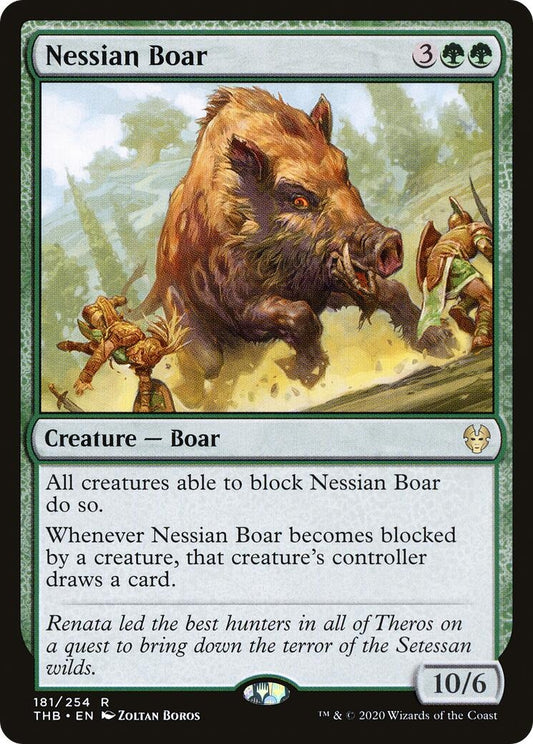 Image for Nessian Boar (181) (Theros Beyond Death) - Magic: The Gathering