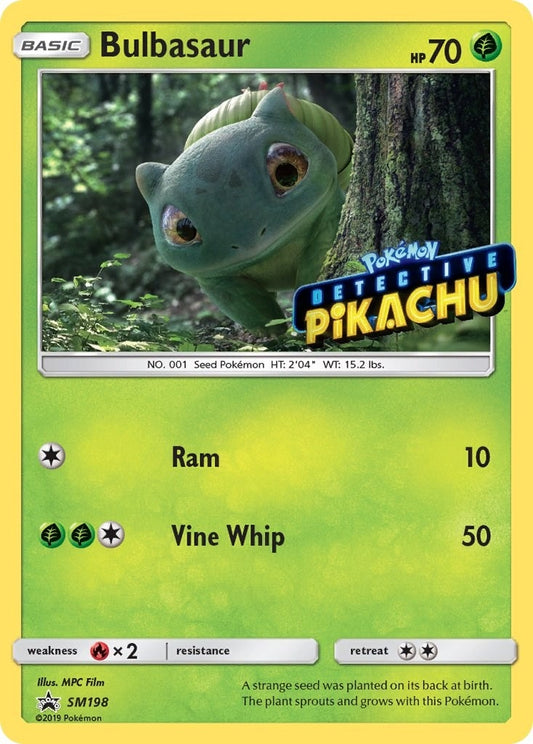 Image for Bulbasaur - SM198 (Detective Pikachu Stamped) (SM198) (SM Promos) - Pokemon