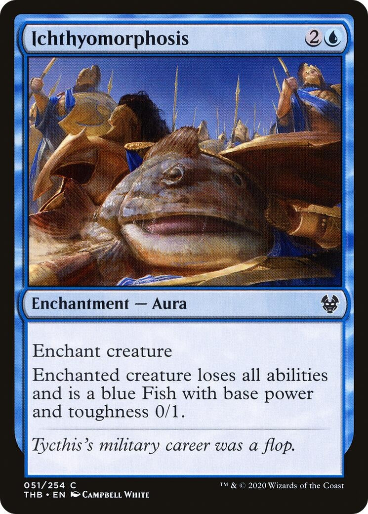 Image for Ichthyomorphosis (51) (Theros Beyond Death) - Magic: The Gathering