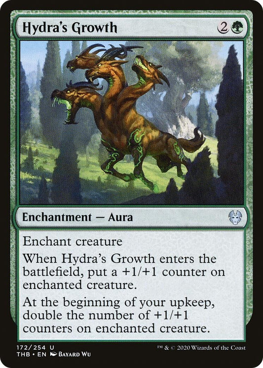 Image for Hydra's Growth (172) (Theros Beyond Death) - Magic: The Gathering