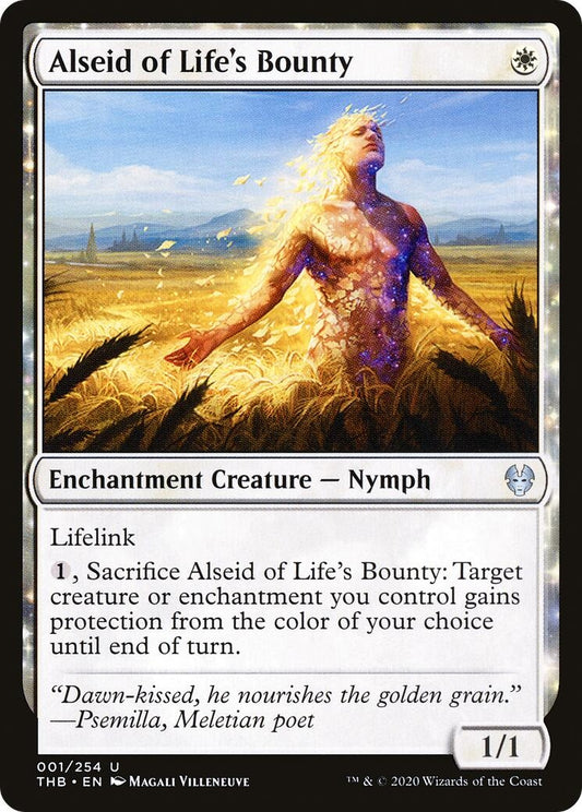 Image for Alseid of Life's Bounty (1) (Theros Beyond Death) - Magic: The Gathering