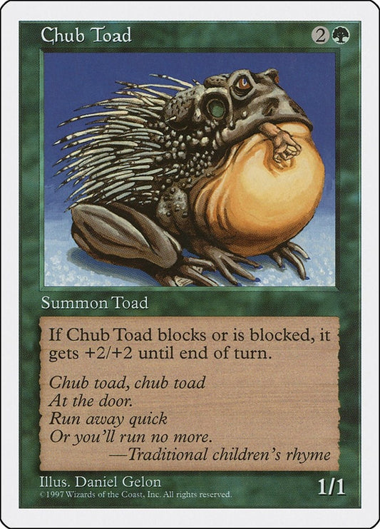Image for Chub Toad (Fifth Edition) - Magic: The Gathering
