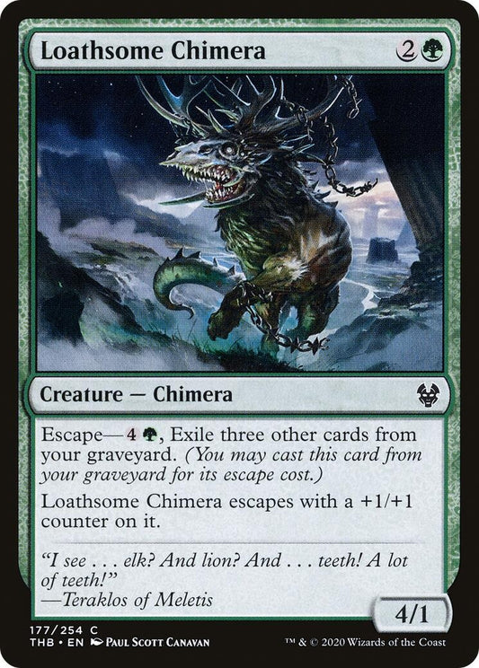 Image for Loathsome Chimera (177) (Theros Beyond Death) - Magic: The Gathering