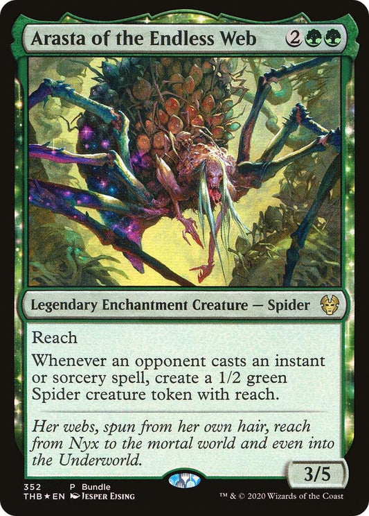 Image for Arasta of the Endless Web (352) (Unique and Miscellaneous Promos) - Magic: The Gathering
