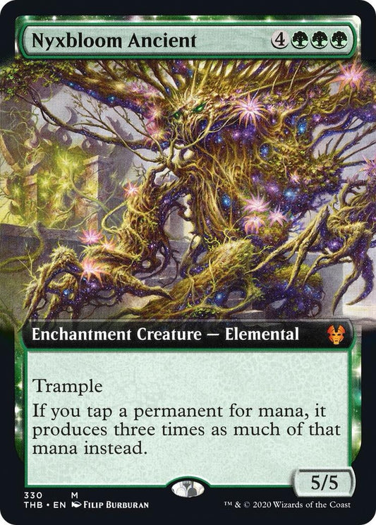 Image for Nyxbloom Ancient (Extended Art) (330) (Theros Beyond Death) - Magic: The Gathering