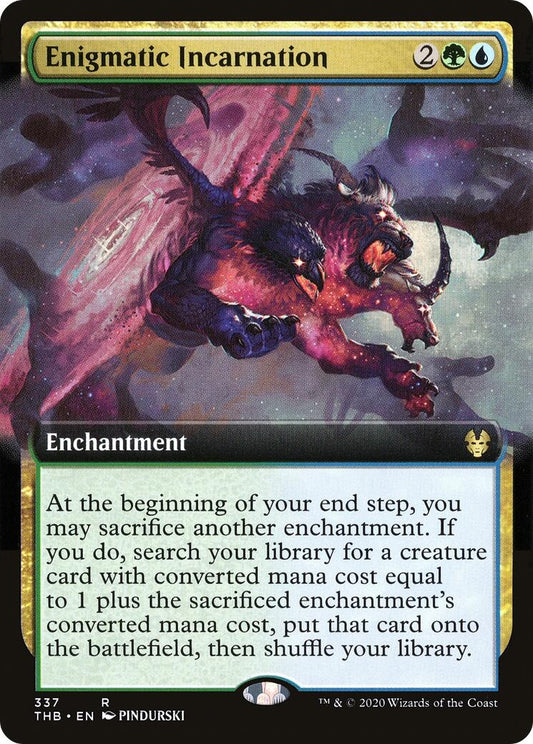 Image for Enigmatic Incarnation (Extended Art) (337) (Theros Beyond Death) - Magic: The Gathering