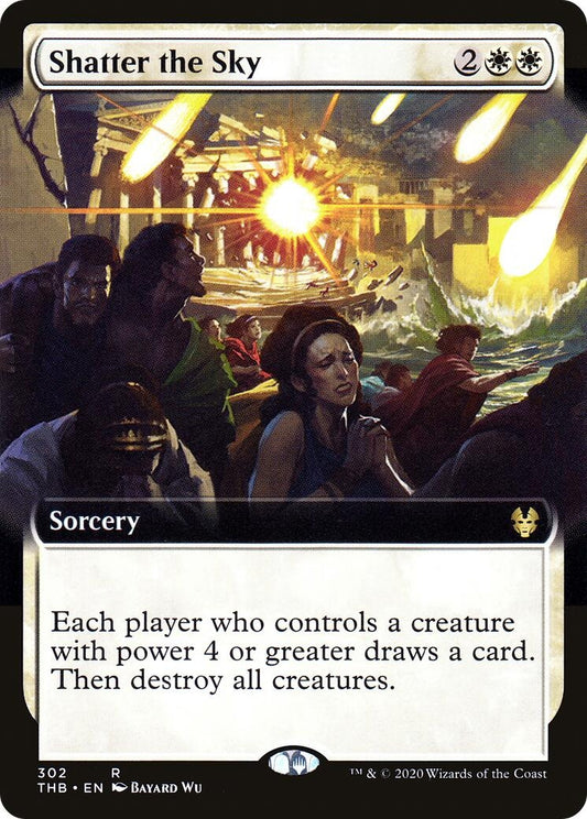 Image for Shatter the Sky (Extended Art) (302) (Theros Beyond Death) - Magic: The Gathering