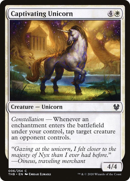 Image for Captivating Unicorn (6) (Theros Beyond Death) - Magic: The Gathering