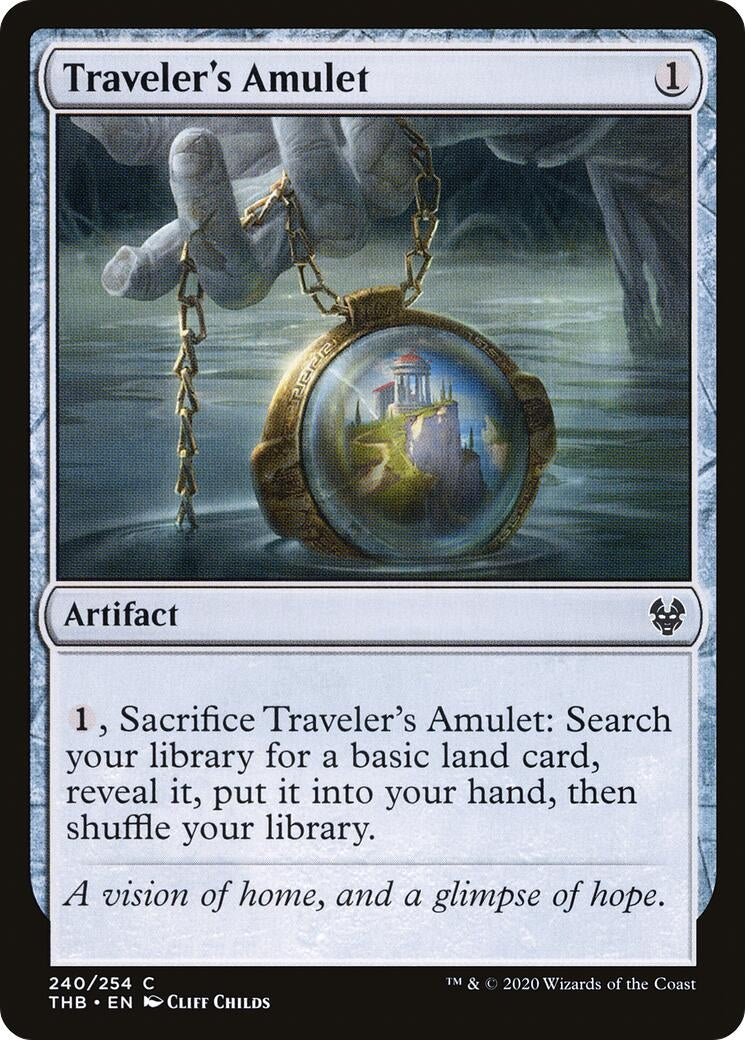 Image for Traveler's Amulet (240) (Theros Beyond Death) - Magic: The Gathering