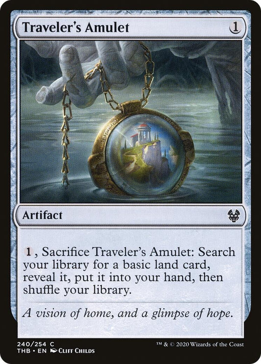 Image for Traveler's Amulet (240) (Theros Beyond Death) - Magic: The Gathering