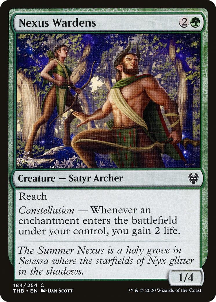 Image for Nexus Wardens (184) (Theros Beyond Death) - Magic: The Gathering
