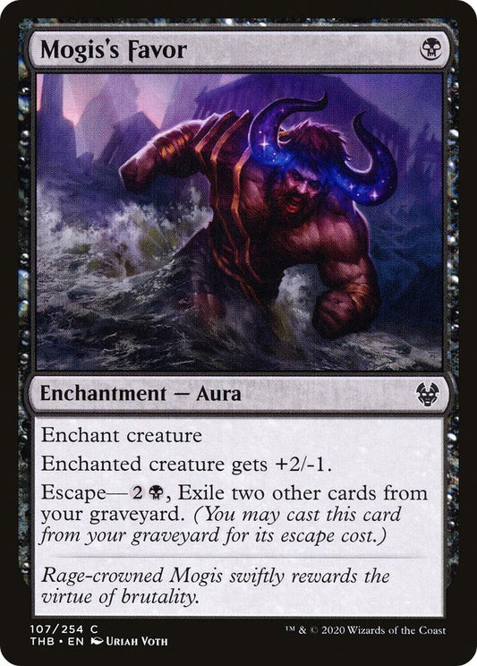 Image for Mogis's Favor (107) (Theros Beyond Death) - Magic: The Gathering
