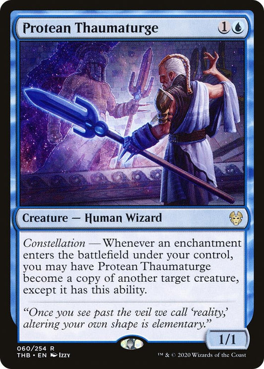 Image for Protean Thaumaturge (60) (Theros Beyond Death) - Magic: The Gathering