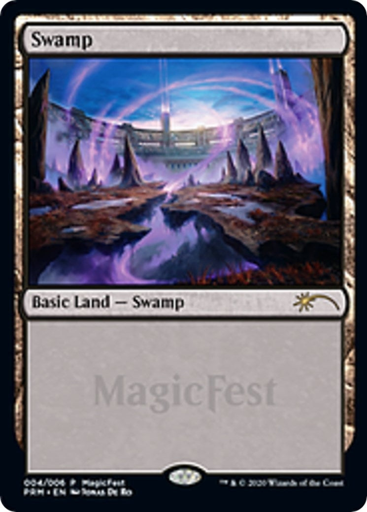 Image for Swamp (2020) (4) (MagicFest Cards) - Magic: The Gathering