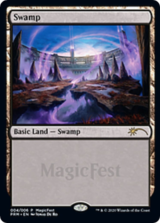 Image for Swamp (2020) (4) (MagicFest Cards) - Magic: The Gathering
