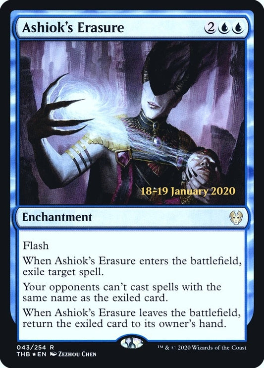 Image for Ashiok's Erasure (43) (Prerelease Cards) - Magic: The Gathering