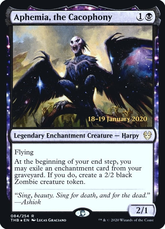 Image for Aphemia, the Cacophony (84) (Prerelease Cards) - Magic: The Gathering