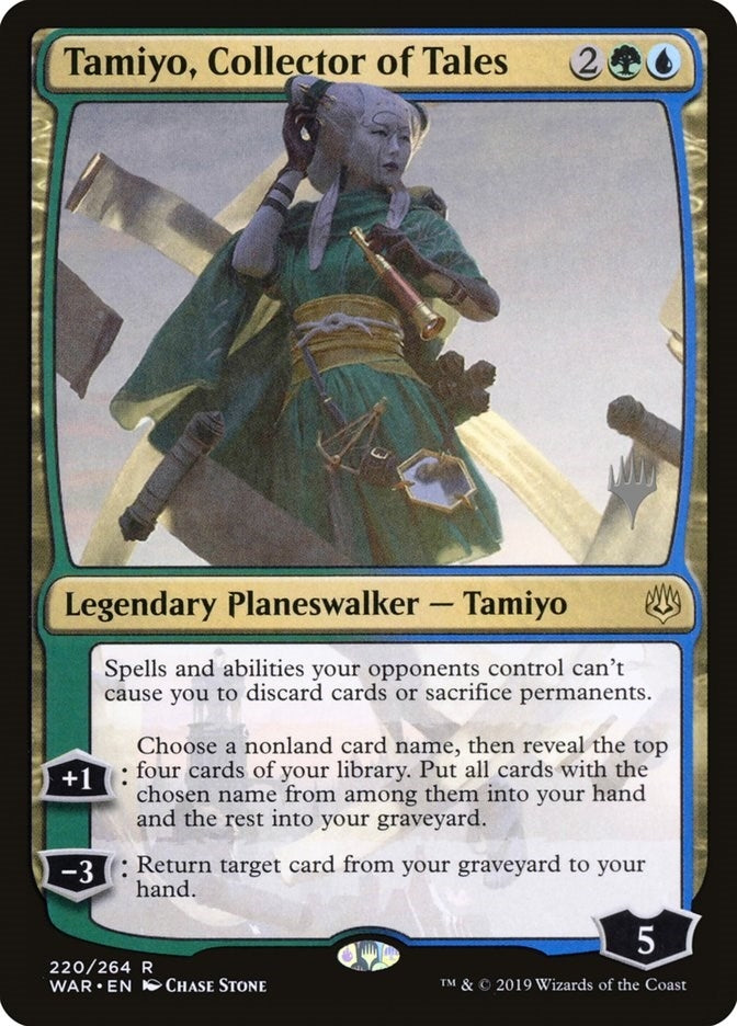 Image for Tamiyo, Collector of Tales (220) (Promo Pack: Theros Beyond Death) - Magic: The Gathering