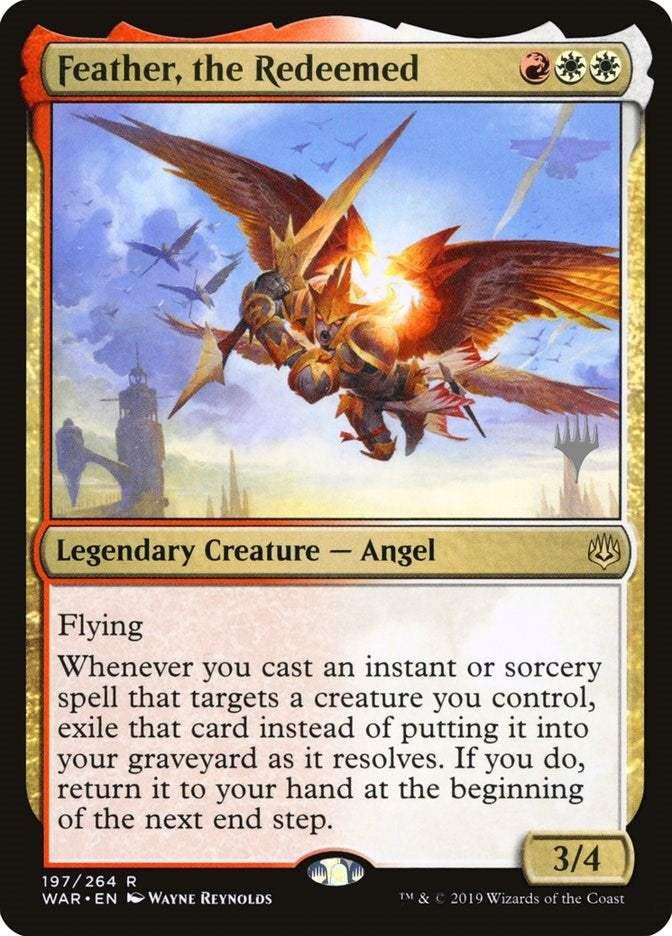 Image for Feather, the Redeemed (197) (Promo Pack: Theros Beyond Death) - Magic: The Gathering