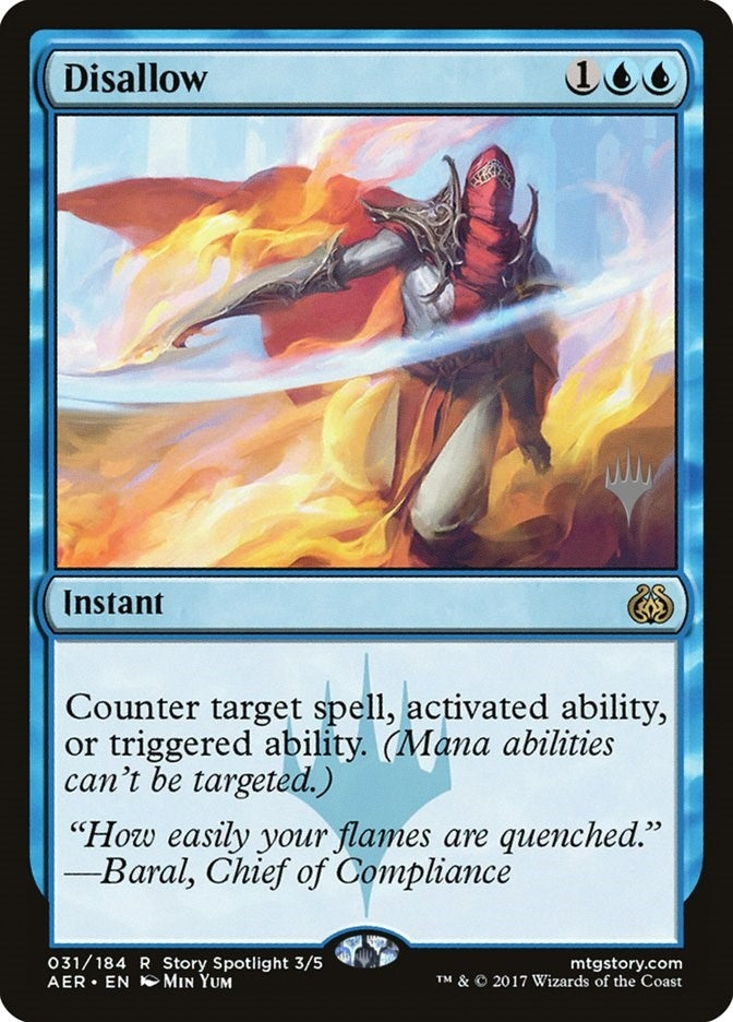 Image for Disallow (31) (Promo Pack: Theros Beyond Death) - Magic: The Gathering